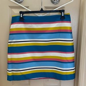 Loft Striped Skirt